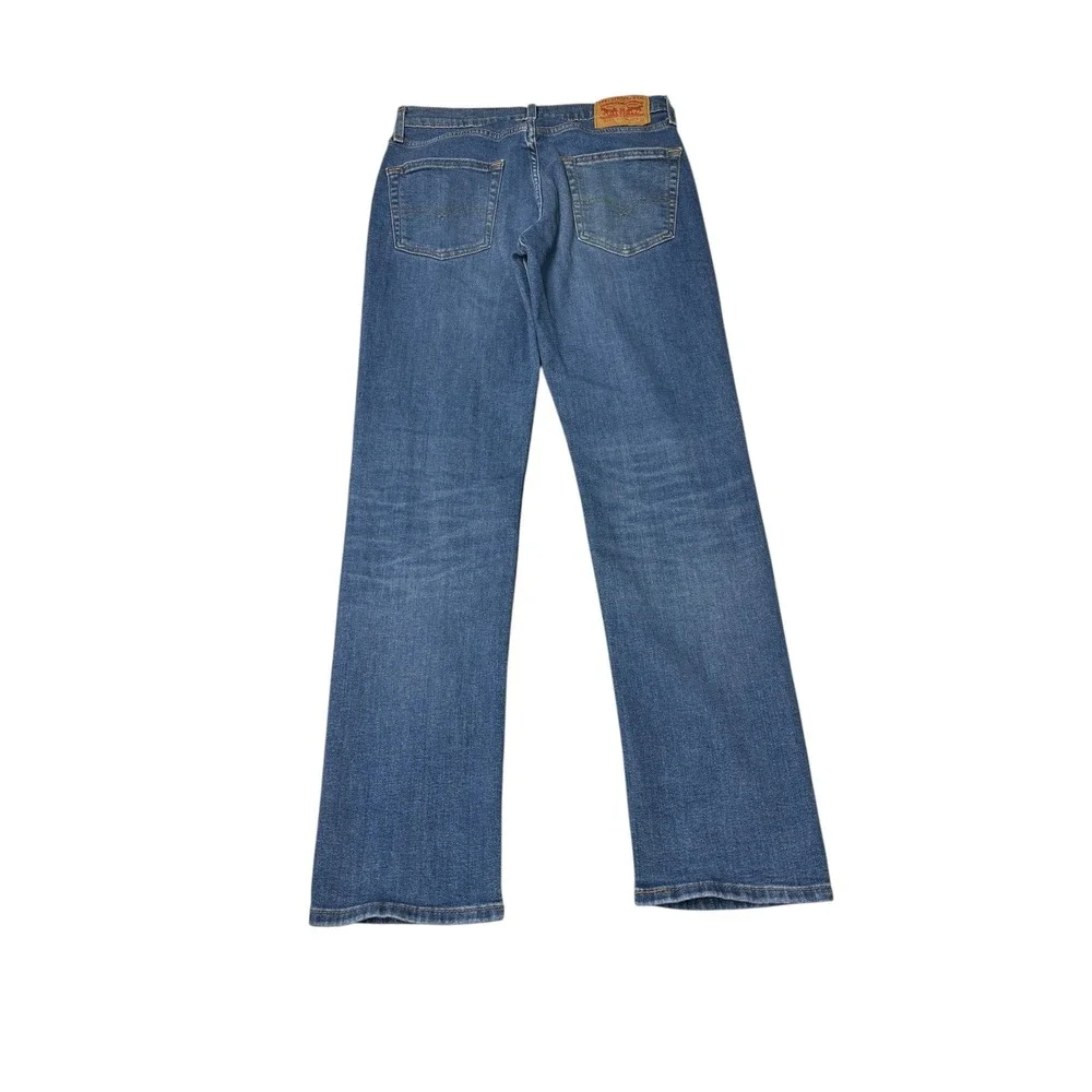 Levis 514 Straight Fit Mens Jeans Blue‎ Medium Wash 30x32 Stretch Denim